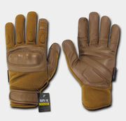 Tactical Leather Gloves with Nomex T40 Coyote