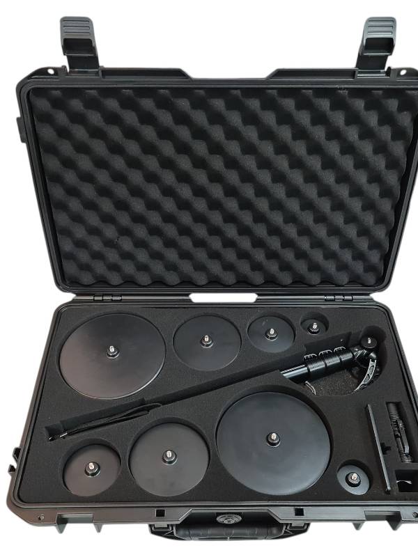 Access Inspection Mirror Kit with 9 Mirrors Black Case