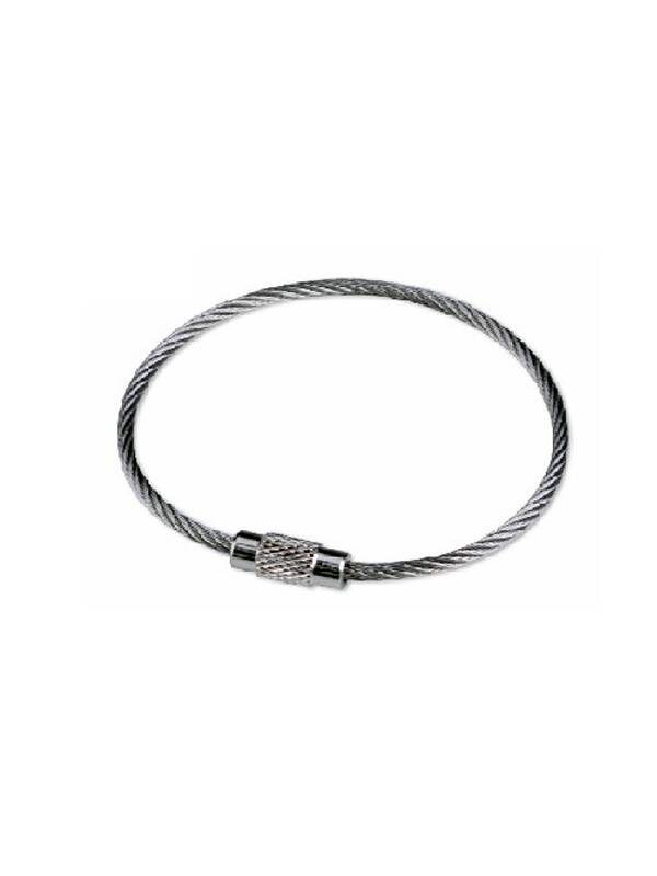 Steel Cable Key Holder with Screw Thread