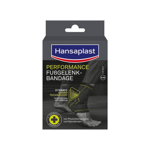 Beiersdorf Hansaplast Performance Ankle Support Black