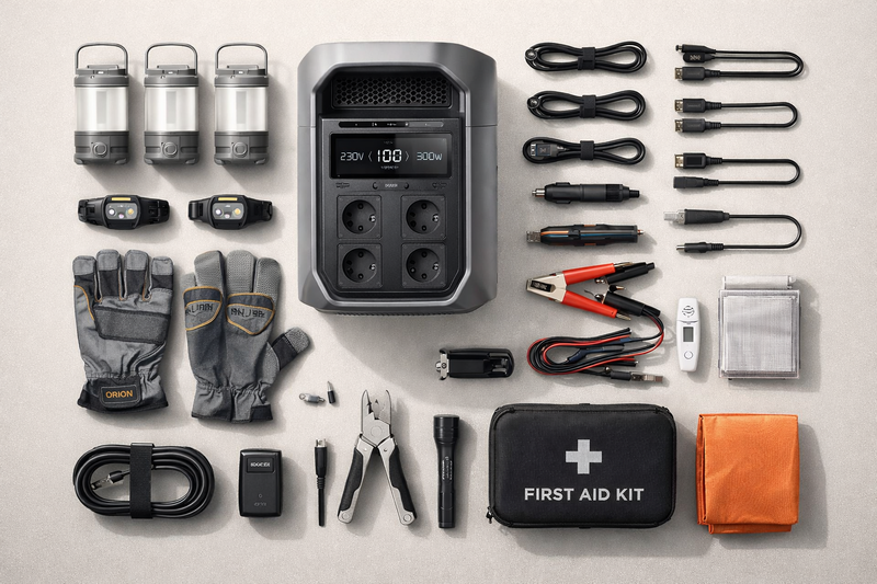 Armoria BLACKOUT — Home Backup Kit (Up to 4 people)
