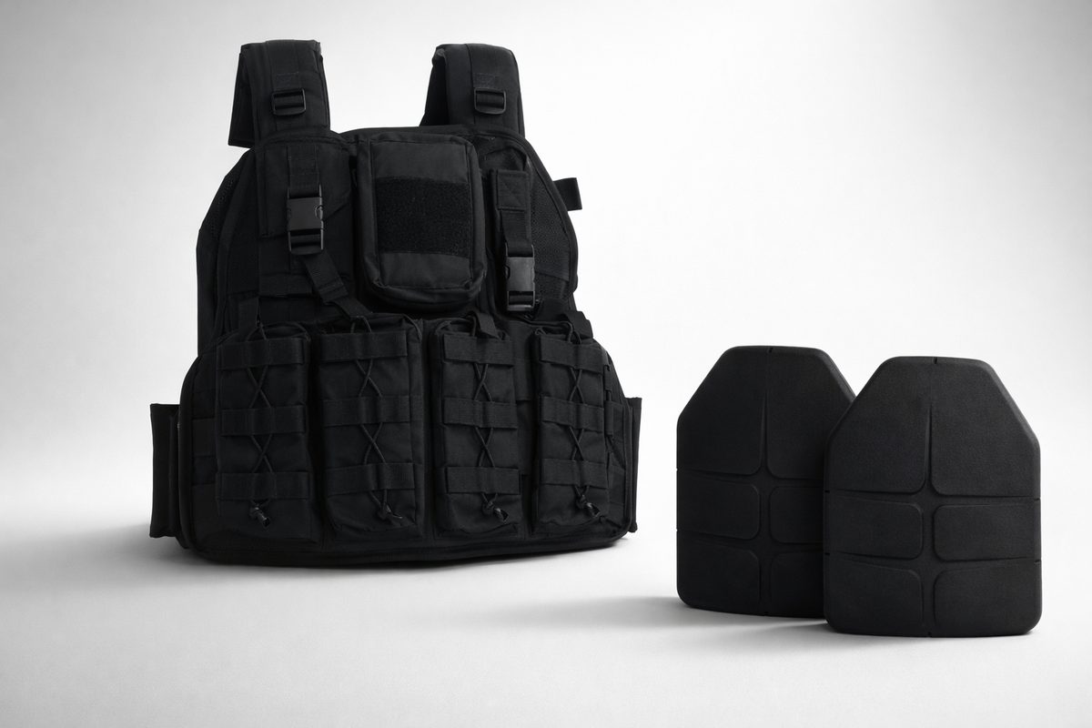 Ballistic Vest & Level IV Plates Set – Armoria CORE Protection Kit