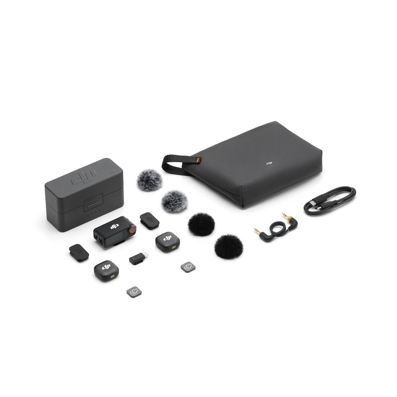 DJI Mic 3 Wireless Microphone Kit with Charging Case