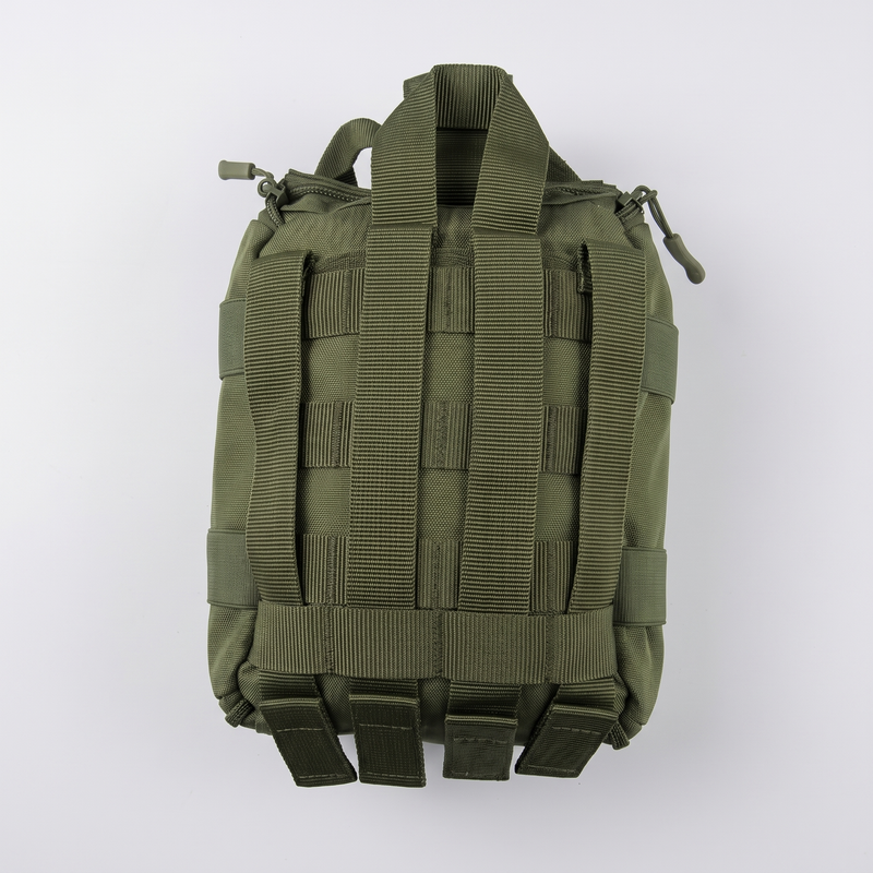 Tactical First Aid Kit with Green Bag V2