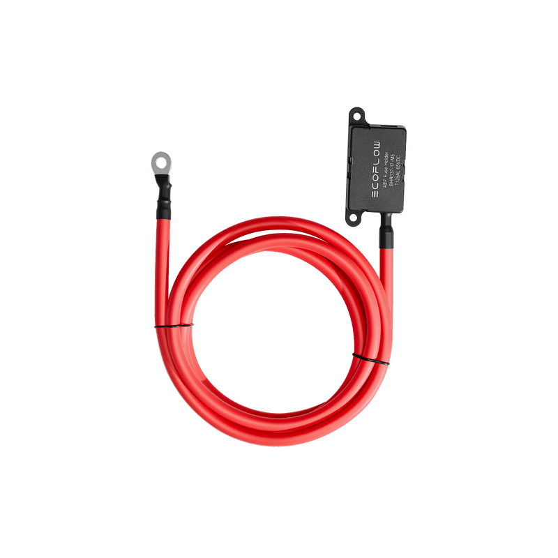 EcoFlow Extended Fuse Cable for Alternator Charger (2m)