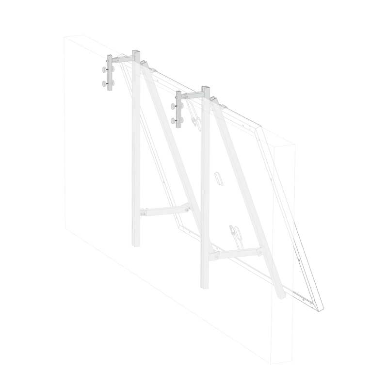 EcoFlow Bracket Concrete Balcony Solar Panel Support