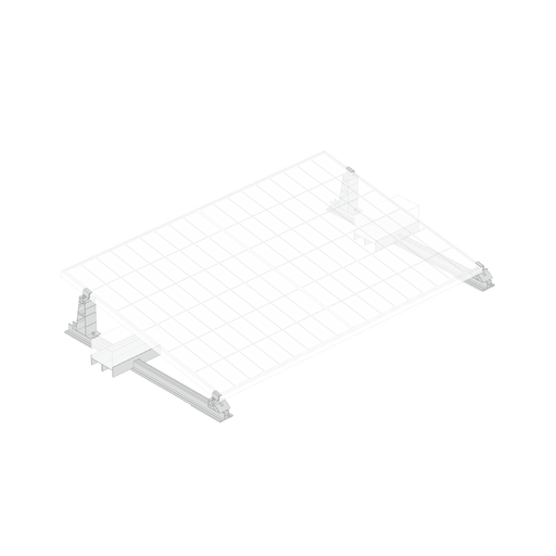 EcoFlow Bracket Flat Roof Solar Panel Mount