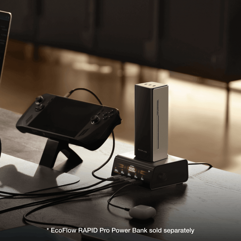 EcoFlow RAPID Pro Desktop Charger 320W