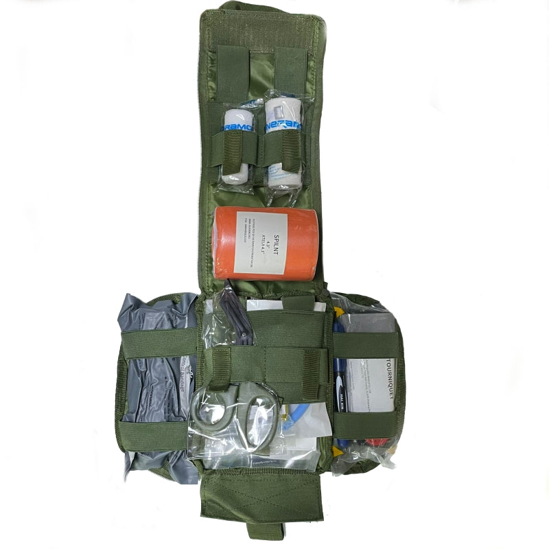 Military First Aid Kit IFAK Green Pouch
