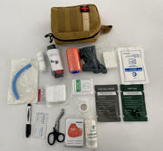Tactical IFAK Individual First Aid Kit 18 Items