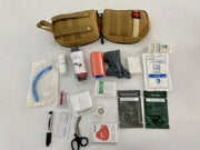 Tactical IFAK Individual First Aid Kit 18 Items
