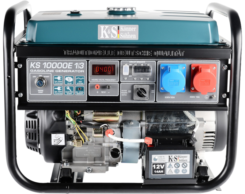 Konner & Sohnen KS 10000E Gasoline Generator 8.0 kW