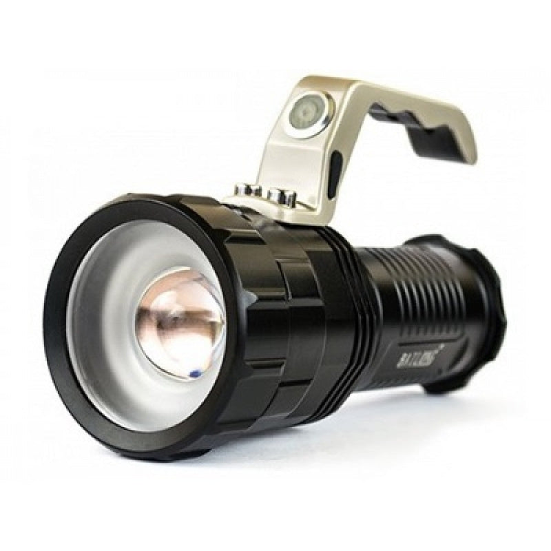 Metal LED Flashlight 10W with Zoom
