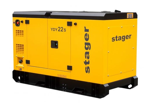 Stager YDY22S Diesel Generator 17.6 kW Soundproof Single-Phase