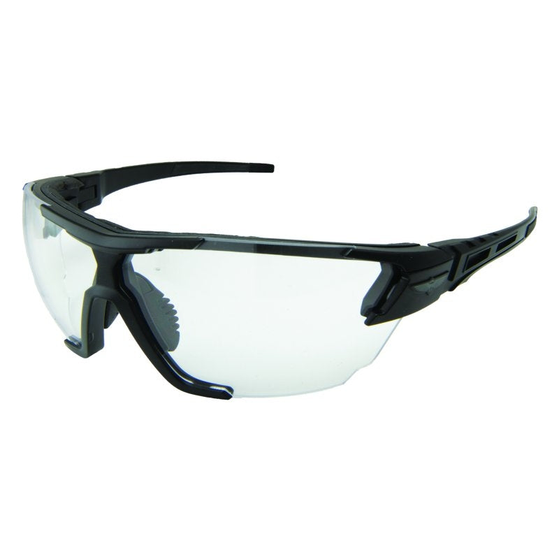 Edge Phantom Rescue Tactical Glasses Black Thin G-15 Clear Vapor Shield