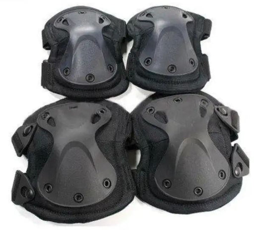 Protective Elbow and Knee Pad Set PAD 4 AP1BK Black