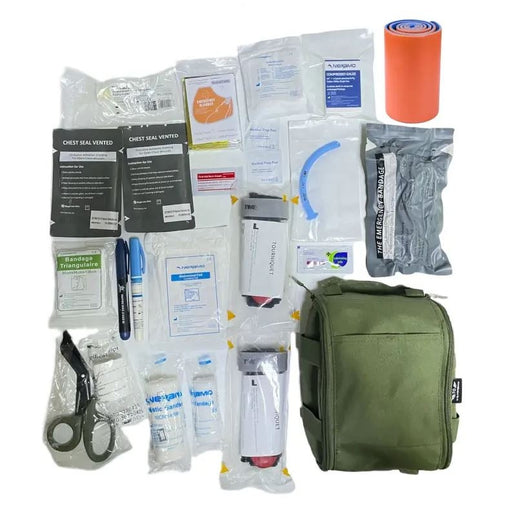 First Aid Kit IFAK with Green Bag V3