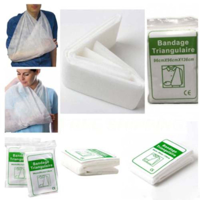 Triangular Bandage for Temporary Immobilization