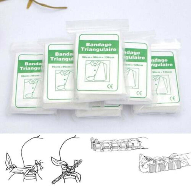 Triangular Bandage for Temporary Immobilization