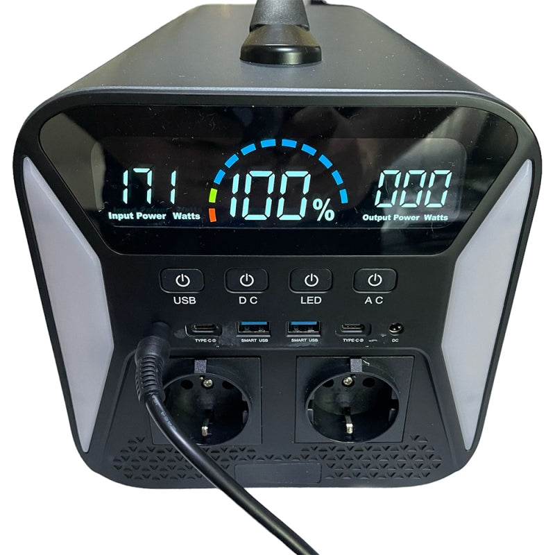 N500 AC 500W 483.8Wh Portable Power Station