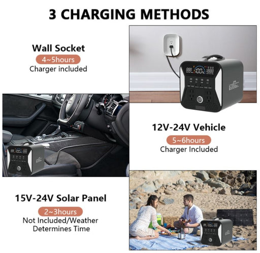 Portable Power Station N1000 AC 1000W 992Wh