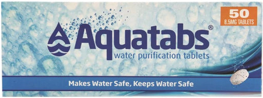 Aquatabs Water Purification Tablets 50-Pack