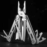 Stainless Steel Multitool with 15 Functions