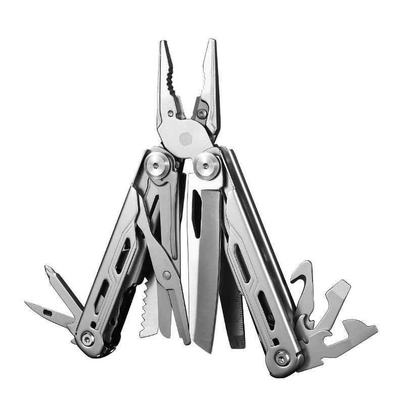 Stainless Steel Multitool with 15 Functions