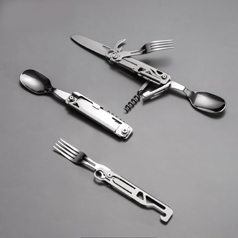 Camping Multitool with Stainless Steel Construction
