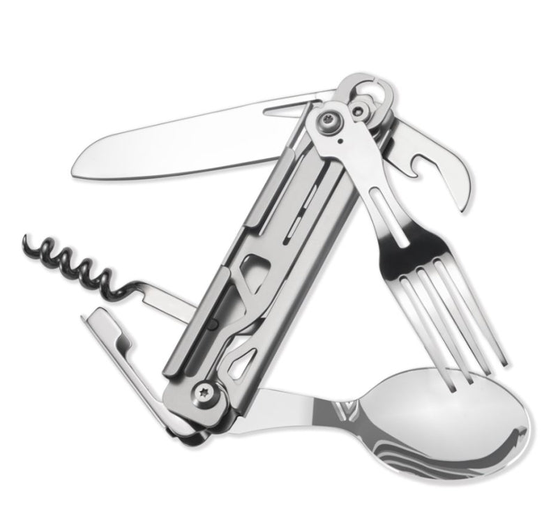 Camping Multitool with Stainless Steel Construction