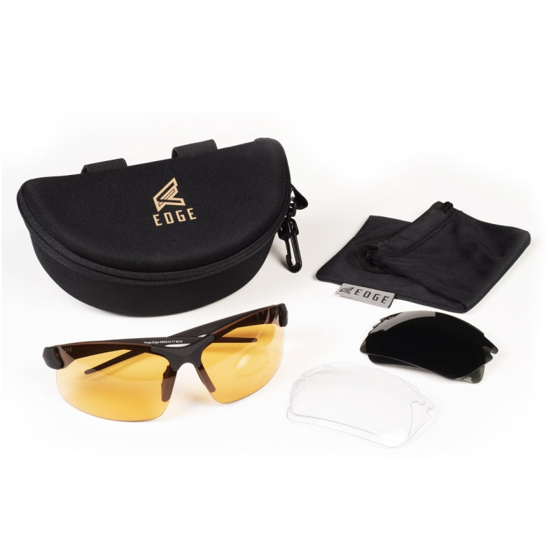 EDGE SSE3K-1TT Tactical Eyewear Sharp Edge Thin Temple 3 Lens Kit