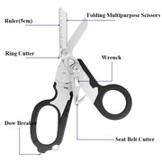 Folding Multifunctional Emergency Shears
