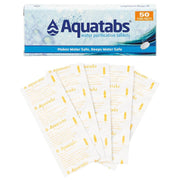 Aquatabs Water Purification Tablets 50-Pack