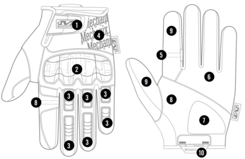 Mechanix Wear Breacher Tactical Gloves