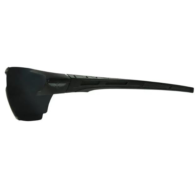 Edge Phantom Rescue Tactical Glasses Black Thin G-15 Clear Vapor Shield