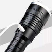 Telescopic LED Flashlight USB 20W
