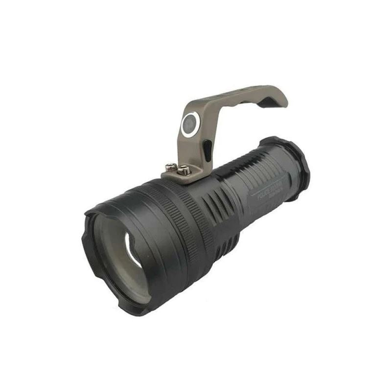 Metal LED Flashlight 10W with Zoom