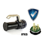Metal LED Flashlight 10W with Zoom