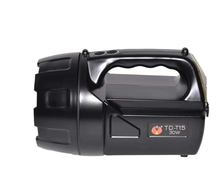 TD-T15 LED Flashlight CREE XM-L T6 30W Black