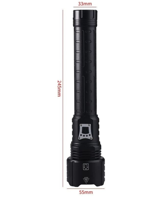 Professional LED Flashlight XHP160 with 500m Range