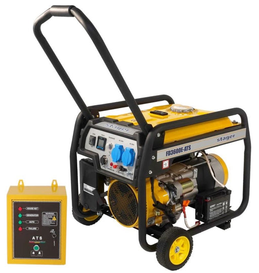 Stager FD 3600E+ATS Gasoline Generator 2.8 kW Automatic