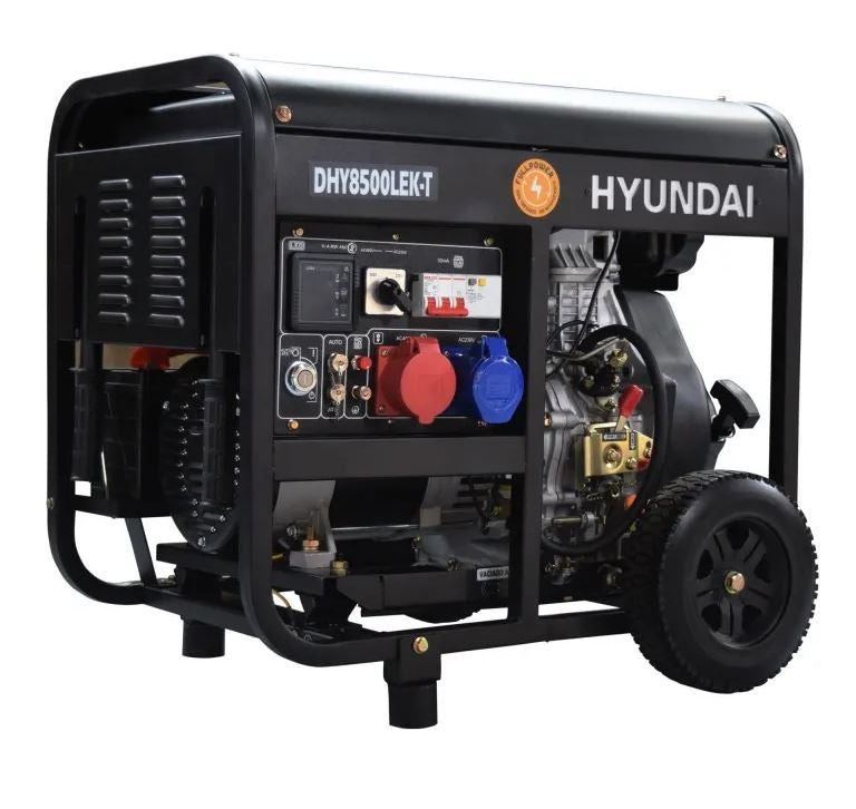 Hyundai DHY8500LEK-T Diesel Generator 7KW Tri-Phase