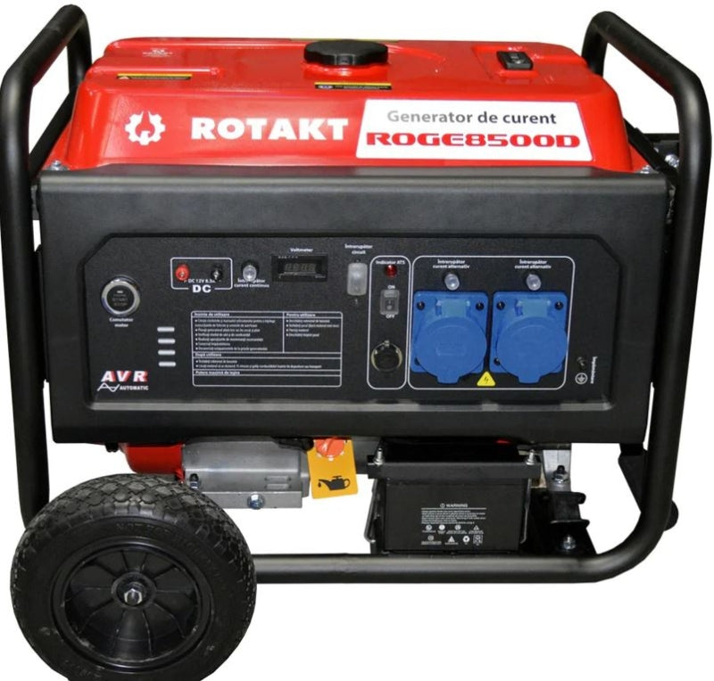 Rotakt ROGE8500D Generator 8.5 KW with ATS Function