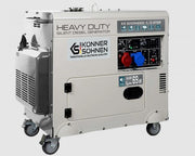 Konner & Sohnen KS 9200HDES-1/3 ATSR Diesel Silent Generator 7.5kW