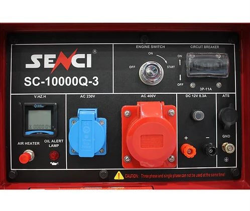 Senci SC10000Q-3 Diesel Generator 8kW 400V
