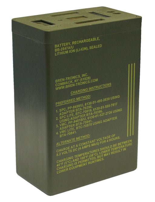 BB-2847A/U Lithium-Ion Rechargeable Battery 8.3Ah