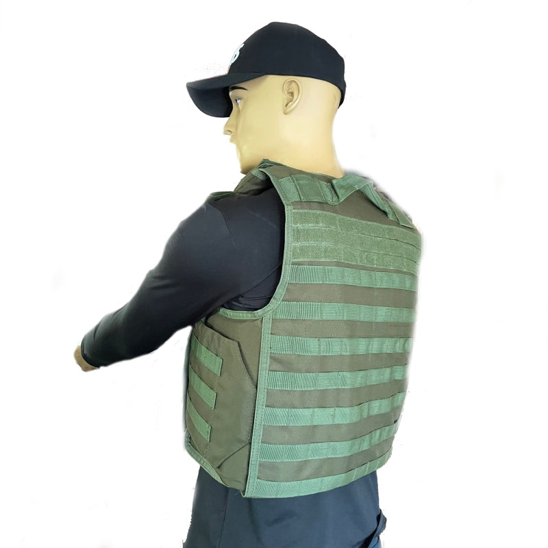 Green Plate Carrier with Quick Release System