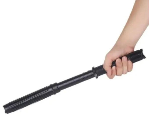 Telescopic Multifunctional Baton with Flashlight and Voltage Discharge