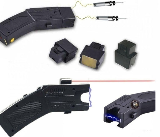 Professional T5N Electroshock Device with Flashlight and Laser