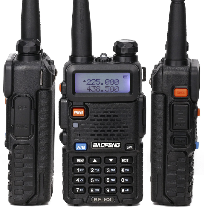 Baofeng BF-R3 Tri-Band Radio